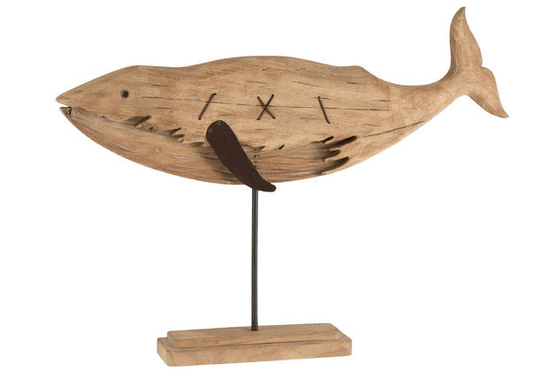 Balena Paulownia Legno Naturale 67x10.5x56