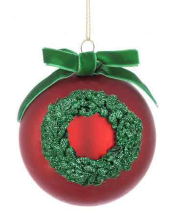 SFERA GHIRLANDA VERDE SMALL