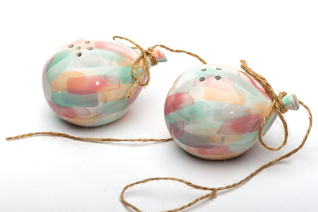 SALE PEPE PALLONCINO ROSA/CELESTE 8X5CM