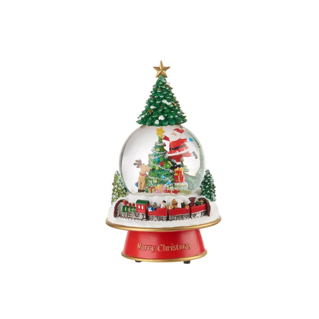 BOULE DE NEIGE- TRENINO CON CARILLON