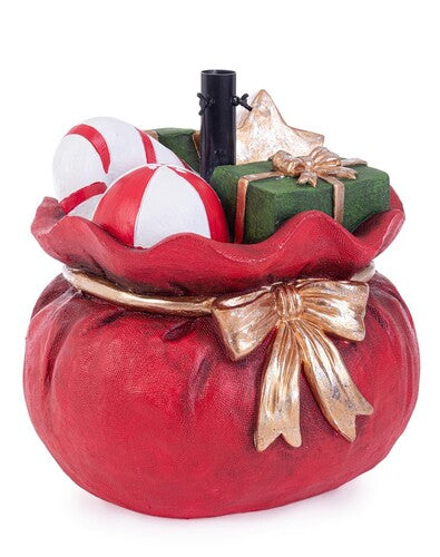 BASE PER ALBERO 'GIFT BOX' IN ROSSO