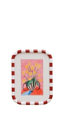 QUADRETTO CON CORNICE INTERNO FIORI GIALLI