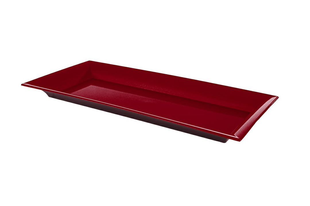 VASSOIO RETTANOLARE ROSSO