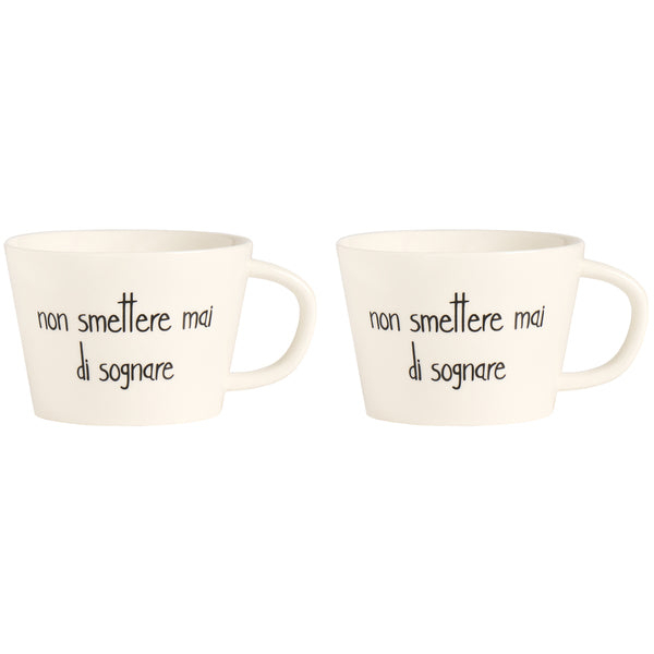 Set 2 tazze colazione