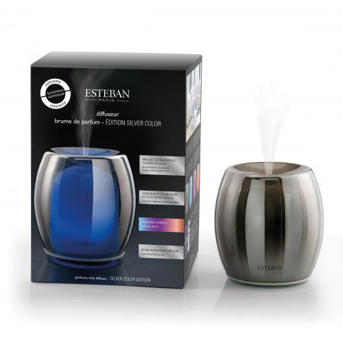 DIFFUSORE DI FRAGRANZA SILVER CON CAVO USB (12x16,5cm)