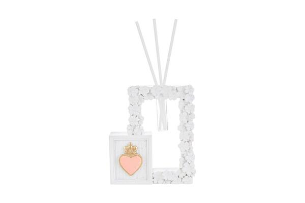 PROFUMATORE CUORE IN RESINA (9x2xh.11cm) C/ASTUCCIO