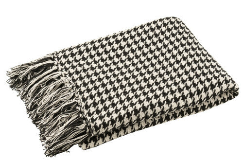 PLAID PIED-DE-POULE