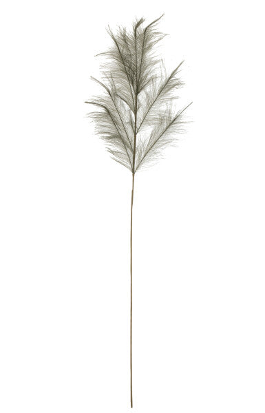 Ramo Plumeau Artificiale Grigio Scuro h.123cm
