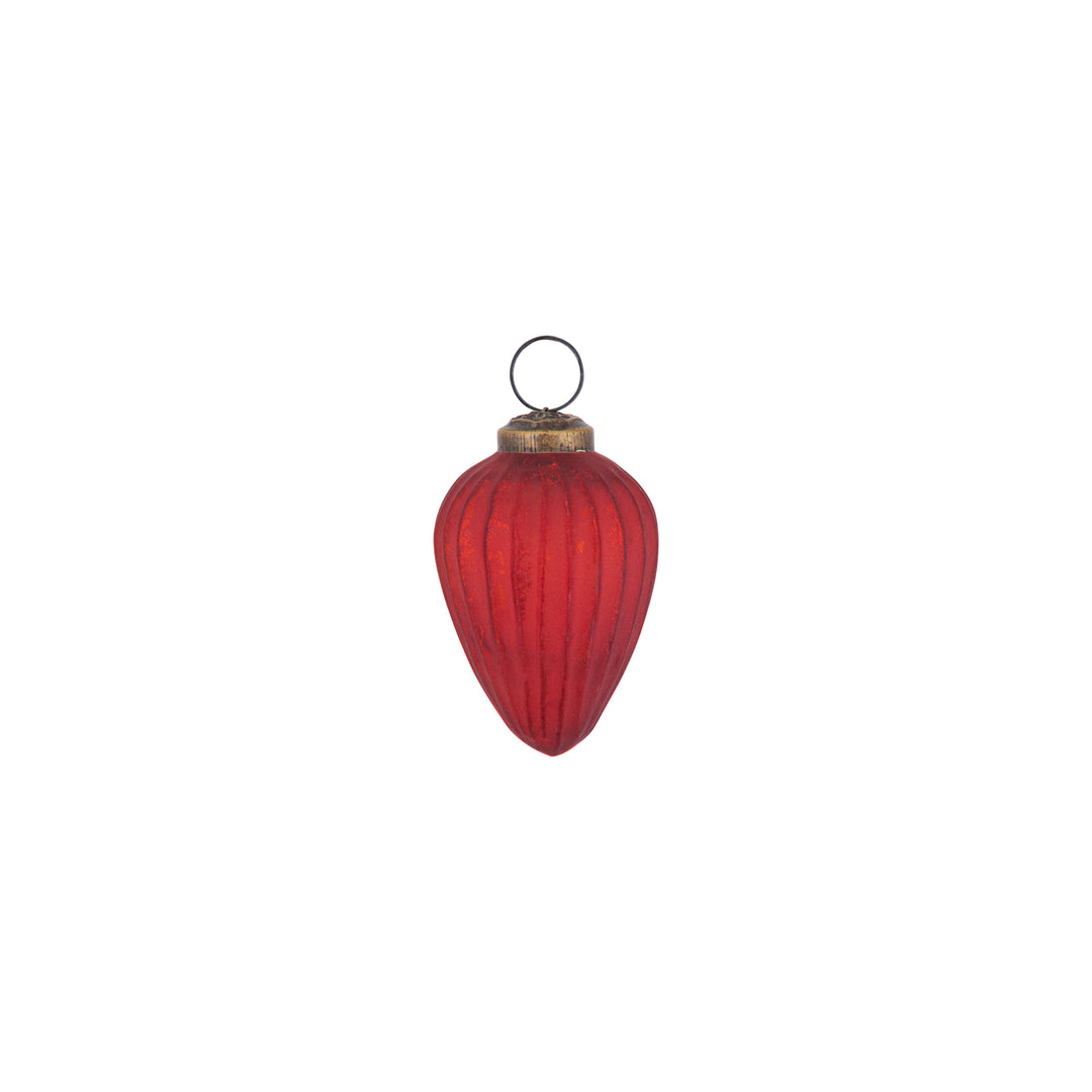 DECORAZIONE PER ALBERO CONICA ROSSO SMALL