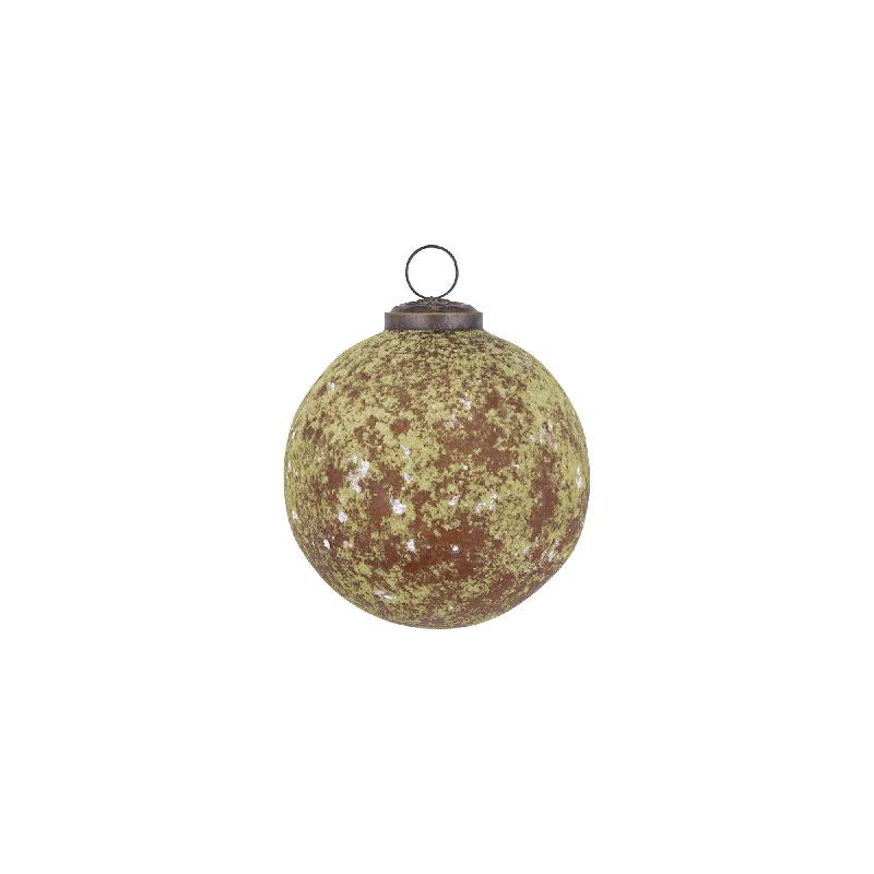 DECORAZIONE SFERA VERDE SMALL