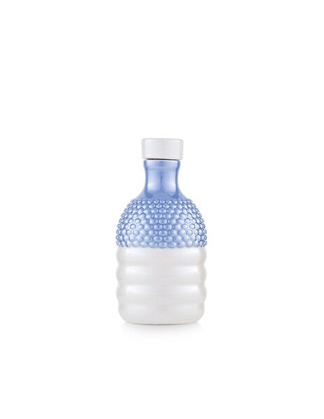 BOTTIGLIA PUMO GRANDE IN PORCELLANA BLU-500ML (9xh.17.5cm)