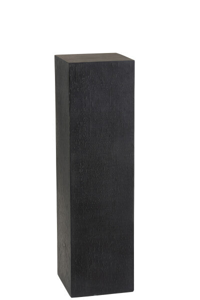 Colonna Rettangolare Alta Argilla Nero Medium (28x28x101,5cm)