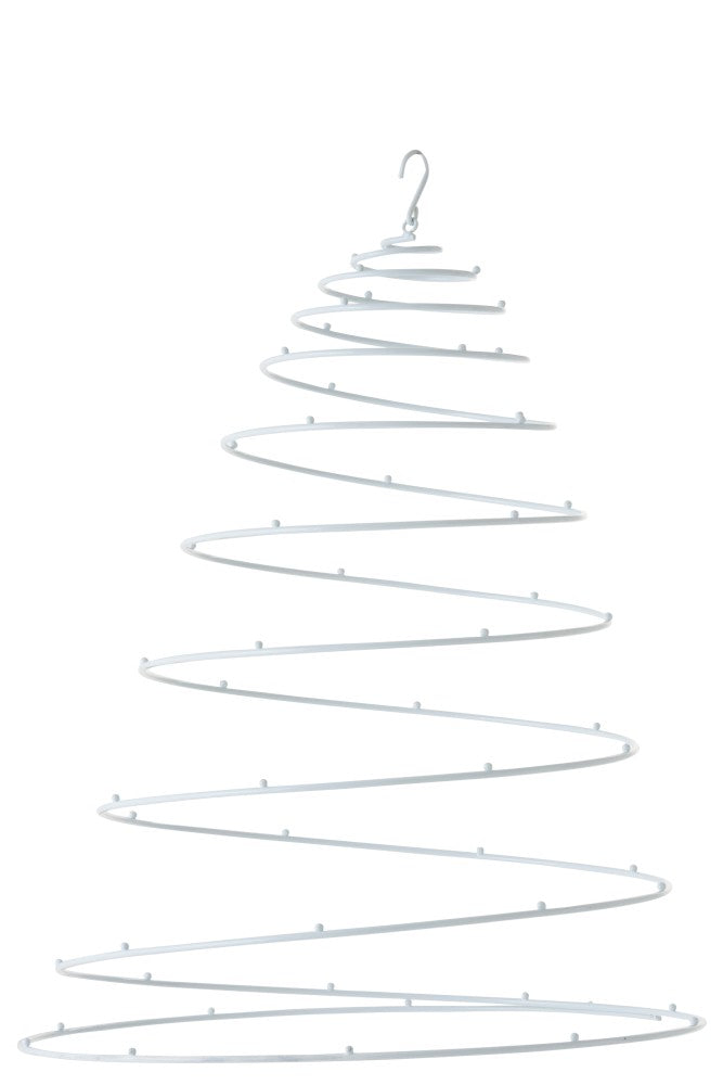 Spirale Appendere Metallo Bianco 50X50X49