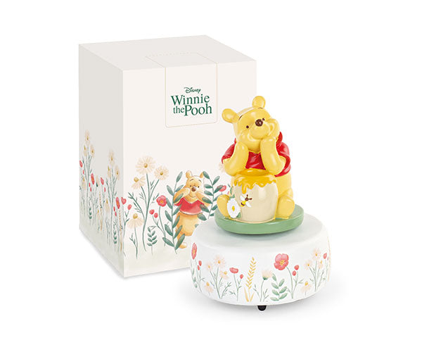 CARILLON WINNIE THE POOH CON SCATOLA H.13CM