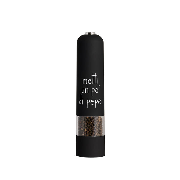 MACINASALE/PEPE 'METTI UN PO DI PEPE' IN NERO
