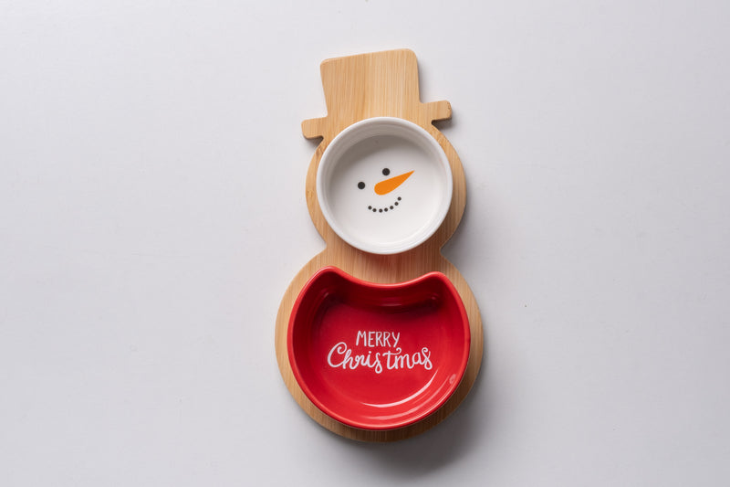 SET APERITIVO PUPPAZZO DI NEVE