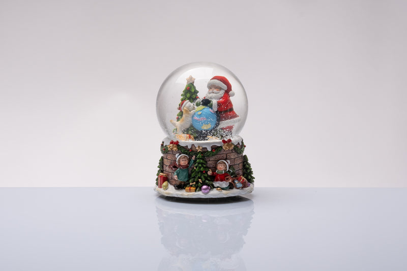 SFERA DI NEVE BABBO NATALE