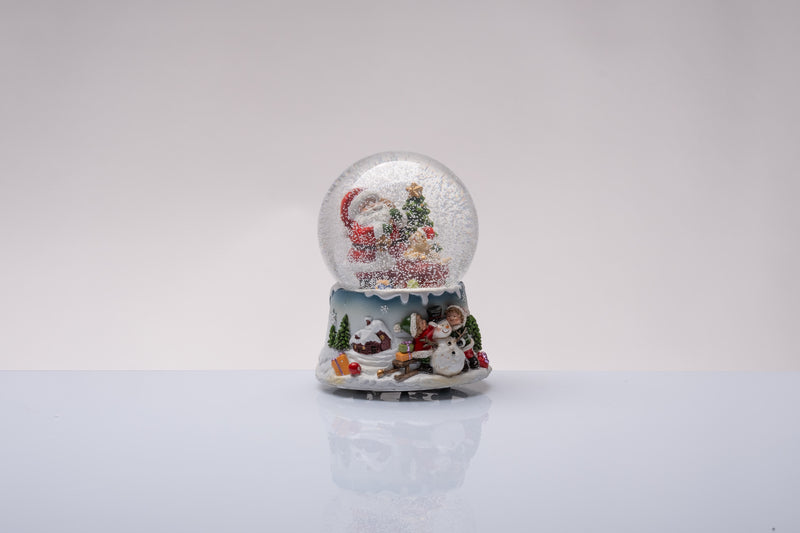 SFERA DI NEVE BABBO NATALE