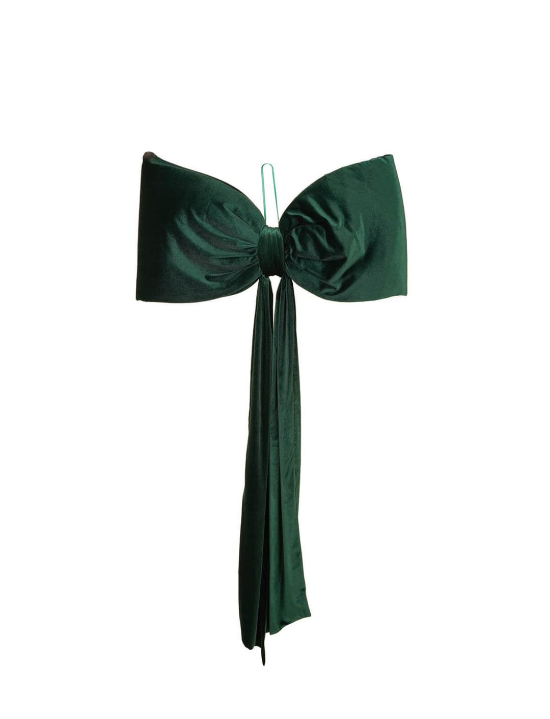 DECORAZIONE FIOCCO VERDE
