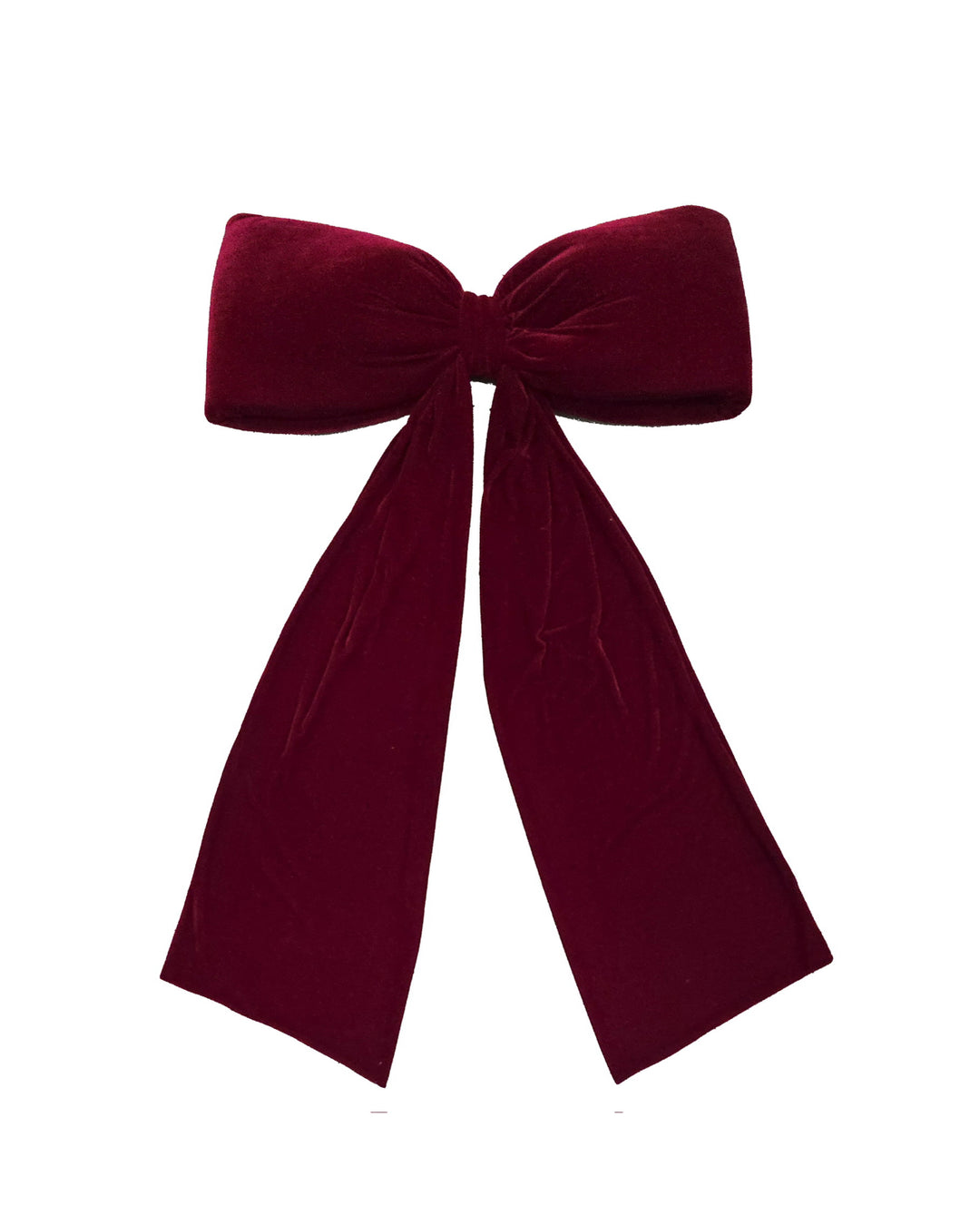 DECORAZIONE FIOCCO BORDEAUX