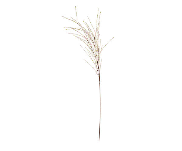 RAMO ARTIFICIALE CON MINI FOGLIE PESCO ROSA (155cm)