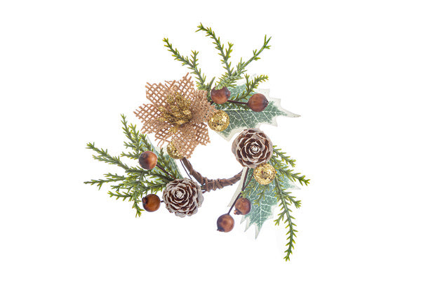 GIRO-CANDELA COLORE ORO (4X10.5cm)