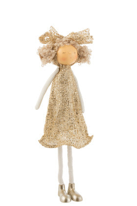 Ragazza Inverno Tessuto Champagne Medium (13.5X7.5X47.5CM)