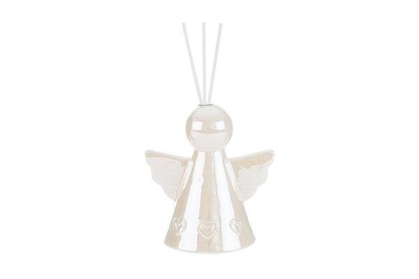 ANGELO PROFUMATORE IN PORCELLANA BIANCO PERLATO C/ASTUCCIO (12x8xh.13cm)cm)