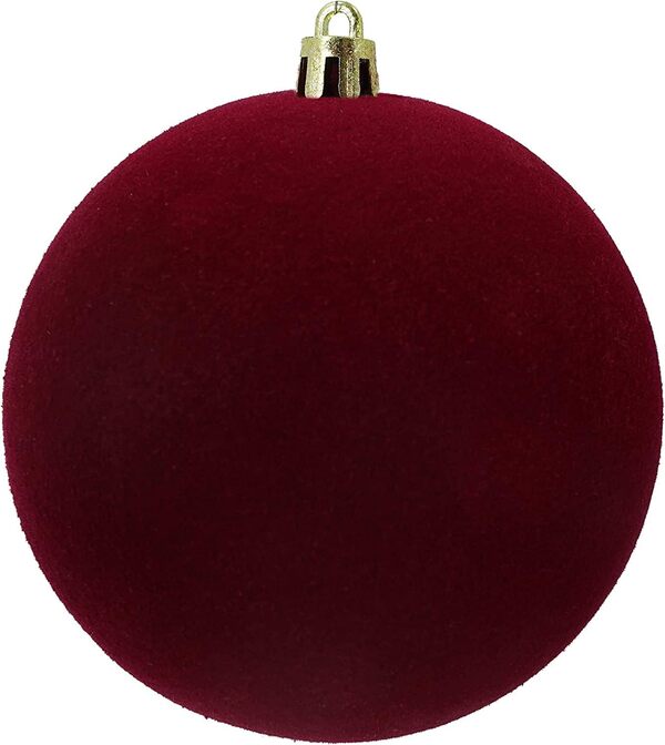 SFERA IN VELLUTO BORDEAUX Ø30cm