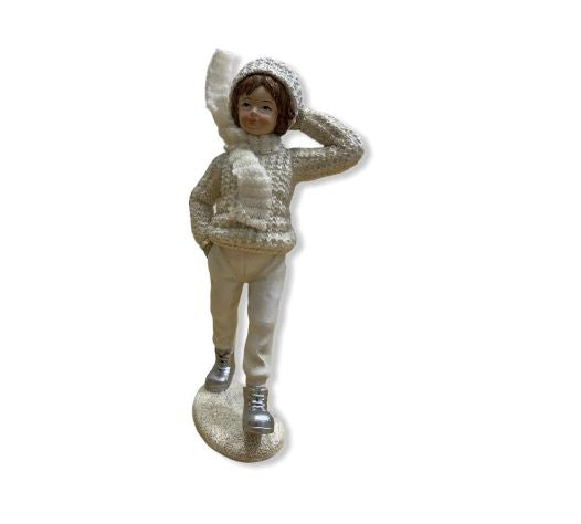 BIMBA IN RESINA 6X18CM