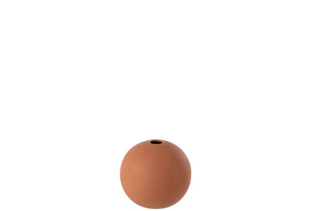 Vaso Palla Ceramica Ruggine Small (12X12X11.5CM)