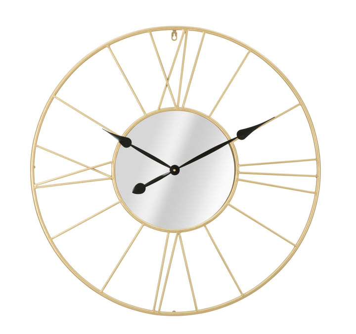 OROLOGIO CON SPECCHIO GLAM IN METALLO ORO