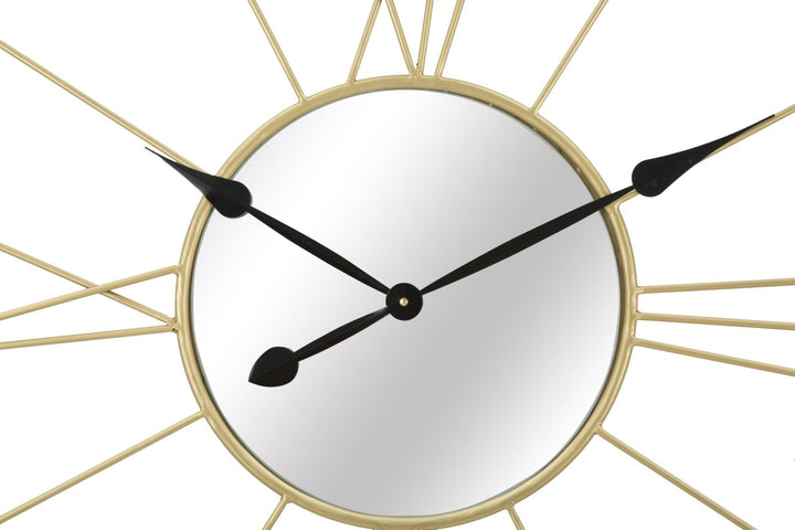 OROLOGIO CON SPECCHIO GLAM IN METALLO ORO