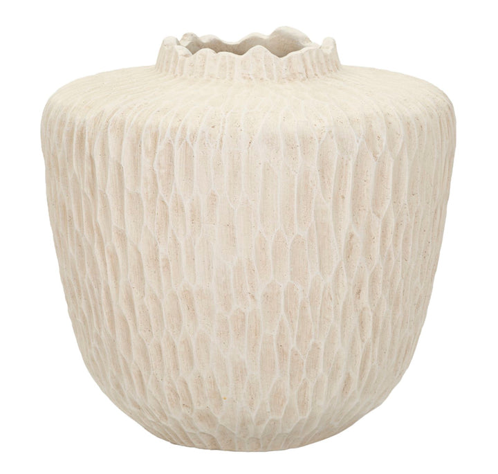 VASO SHADE BASSO IN MAGNESIO BIANCO