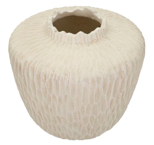 VASO SHADE BASSO IN MAGNESIO BIANCO