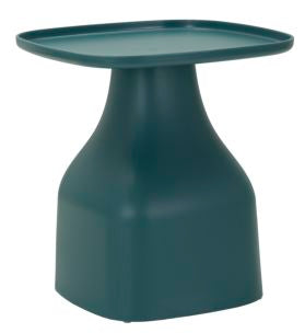 TAVOLINETTO GEA BLU EFFETTO METALLO