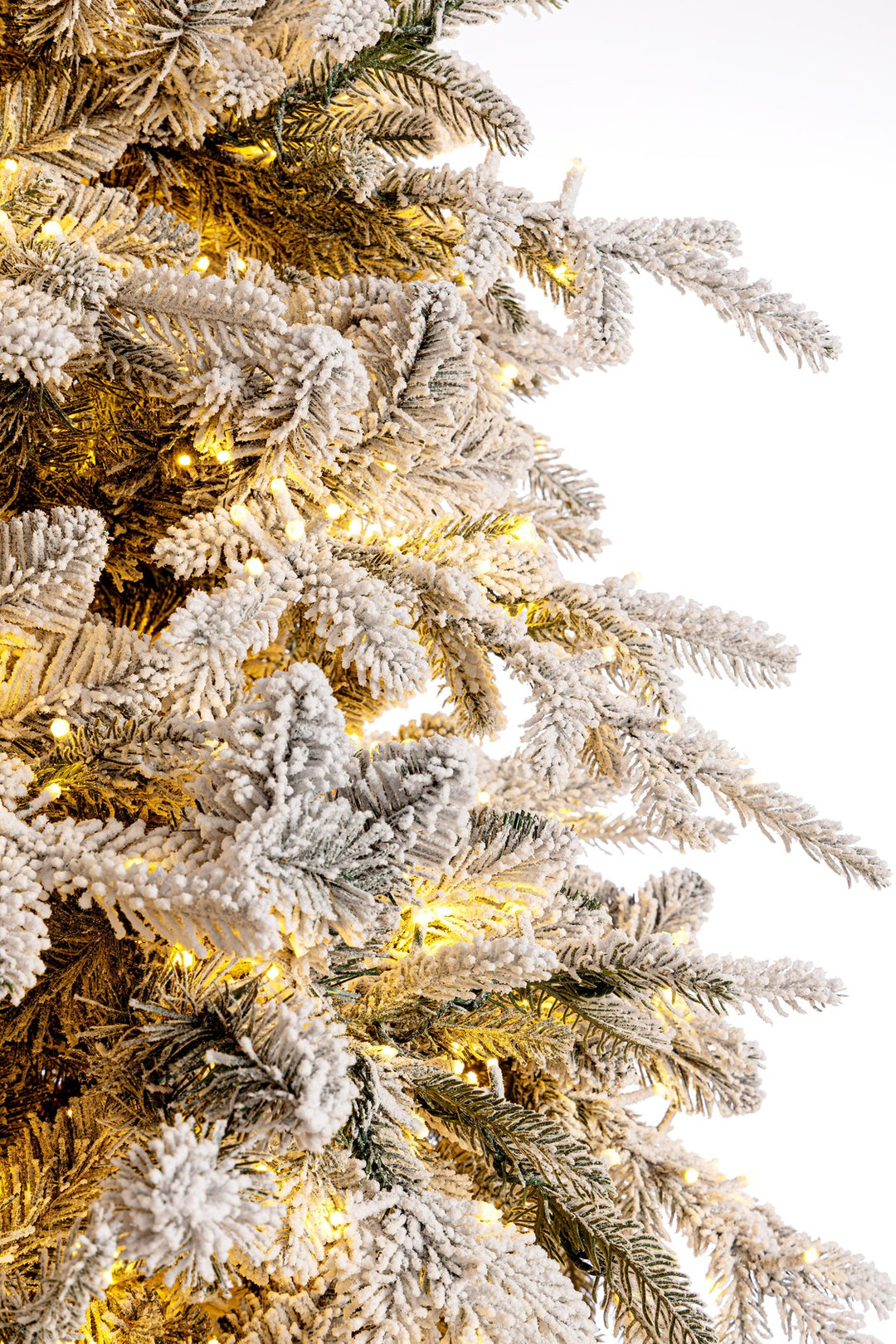ALBERO DI NATALE INNEVATO LARGE h.210