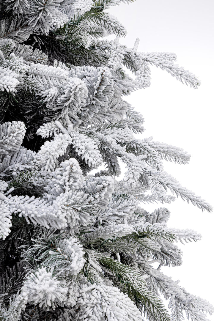 ALBERO DI NATALE INNEVATO LARGE h.210