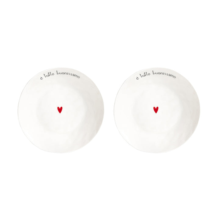 SET 2 PIATTI FONDI