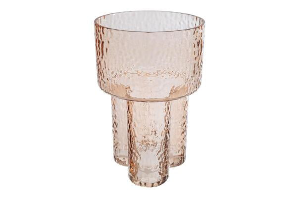 VASO IN VETRO AMBRA