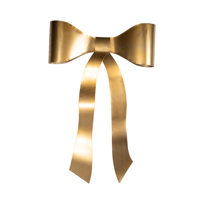 MAXI DECORAZIONE FIOCCO ORO