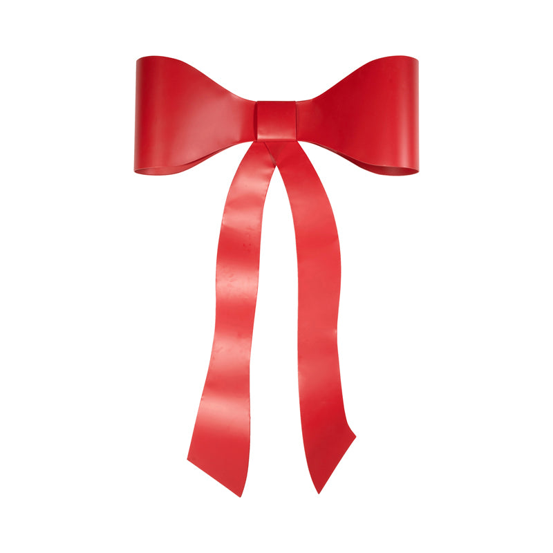 MAXI DECORAZIONE FIOCCO ROSSO