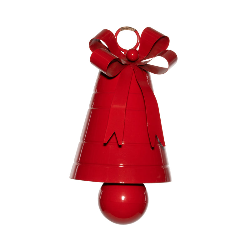 CAMPANA CON FIOCCO ROSSO SMALL