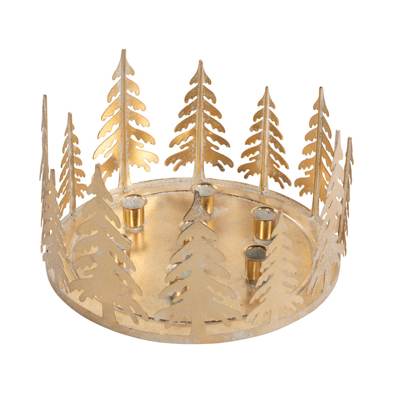 PORTACANDELE CASINE ORO