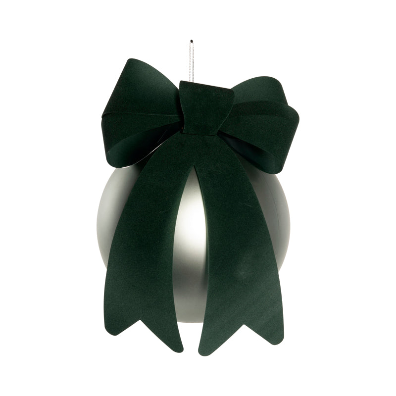 SFERA FIOCCO VERDE 20cm