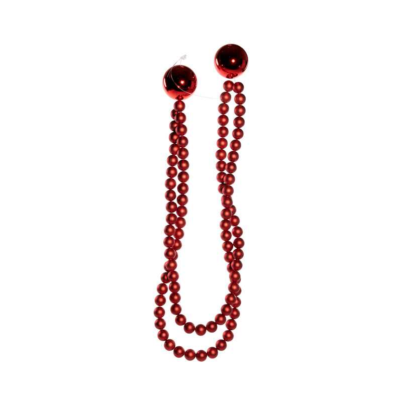 DECORAZIONE ALLESTIMENTO NATALIZIO ROSSO