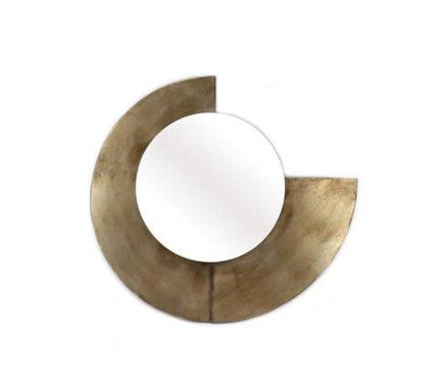 SPECCHIO SEMICERCHIO ORO