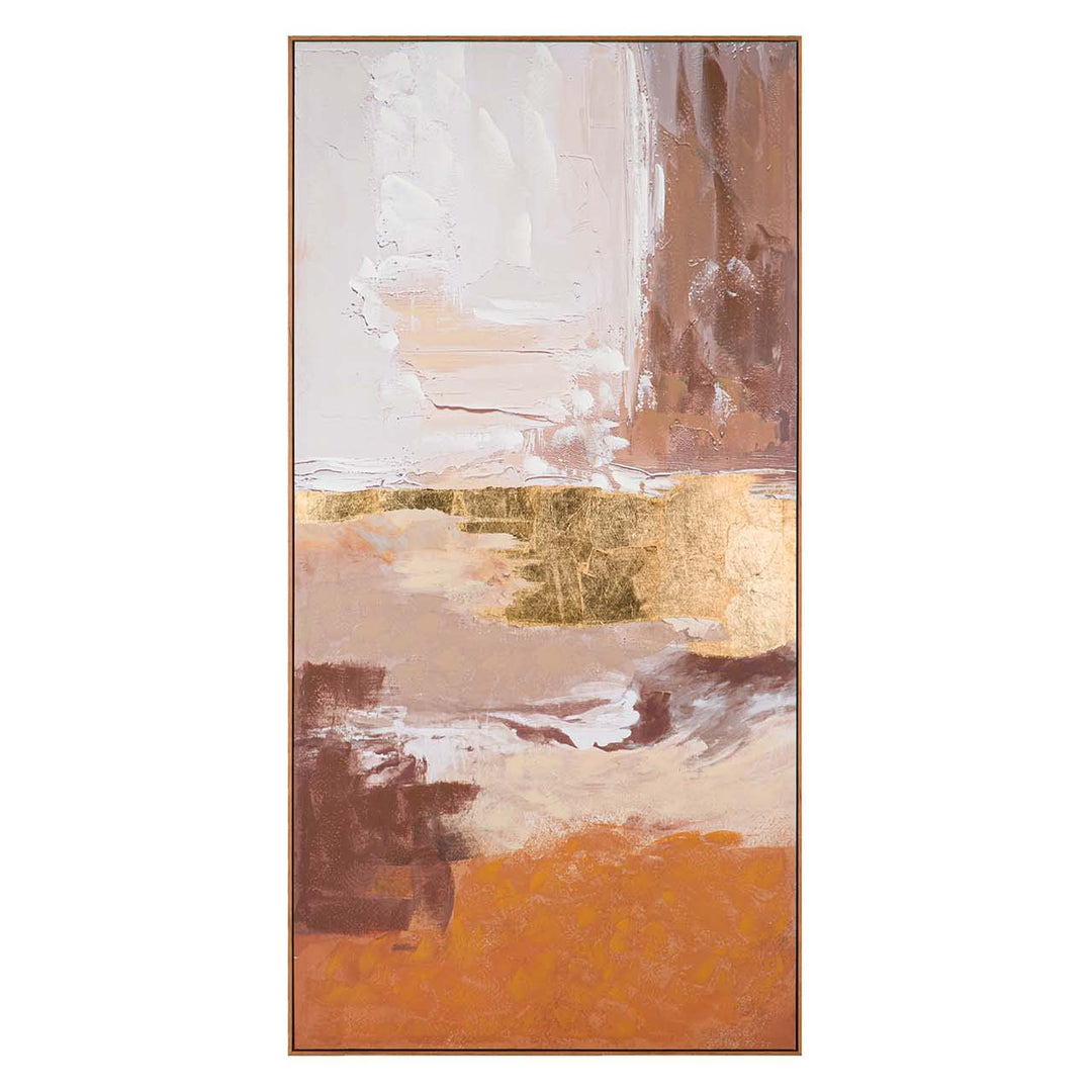 QUADRO RETTANGOLARE ARANCIATO