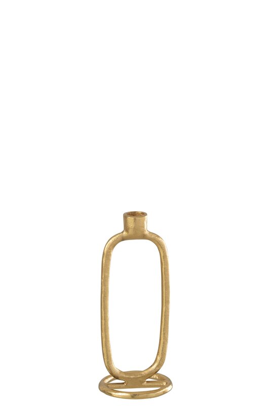 CANDELIERE OVALE ORO