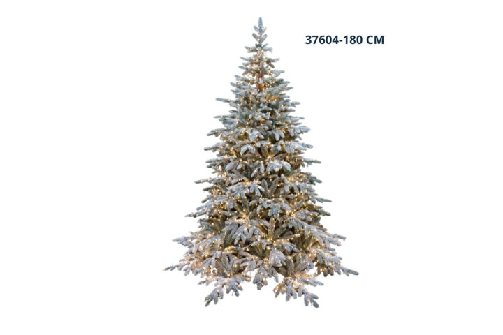 ALBERO DI NATALE INNEVATO h.180cm